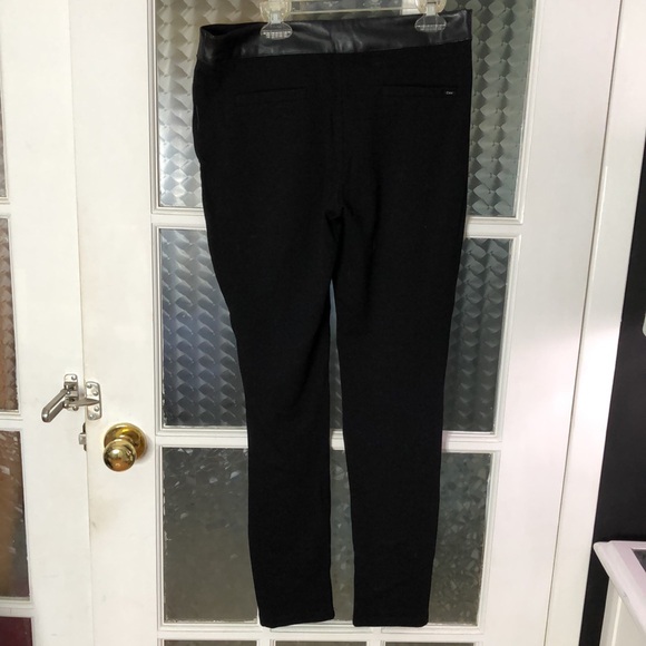 Dex faux leather leggings size medium black - Picture 5 of 6